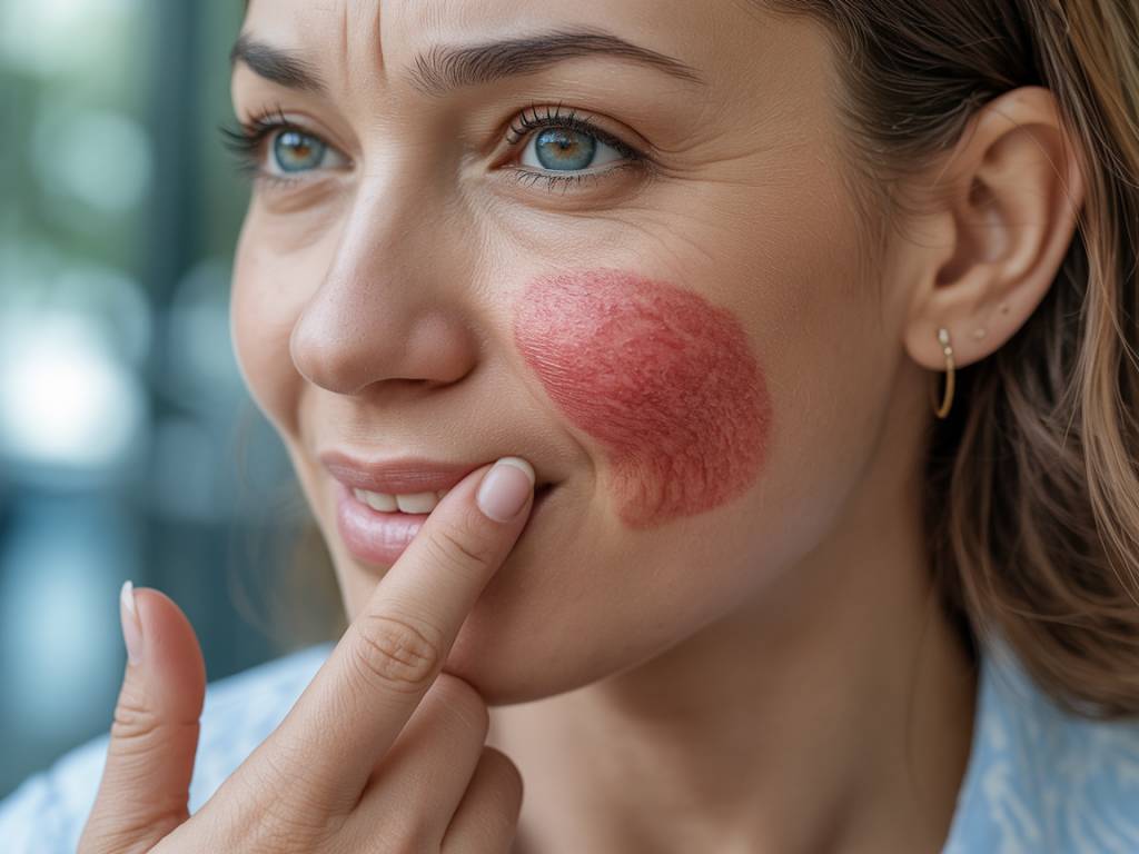 Plaque rouge sur la langue : symptômes, causes possibles et quand consulter
